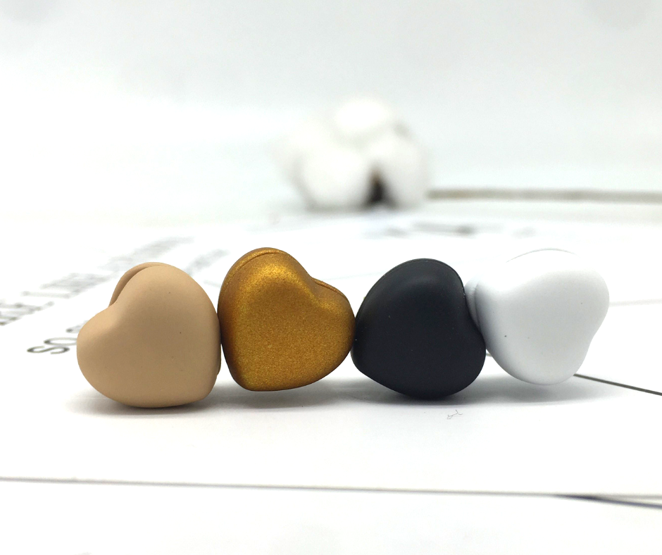 Heart Shape Hijab Magnets - Hijaby Fashion