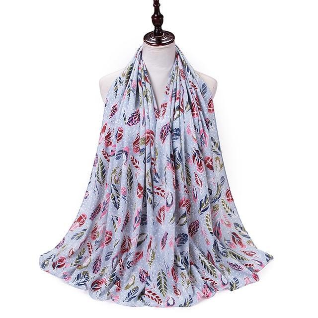 Leaves Chiffon - Hijaby Fashion