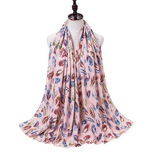 Leaves Chiffon - Hijaby Fashion