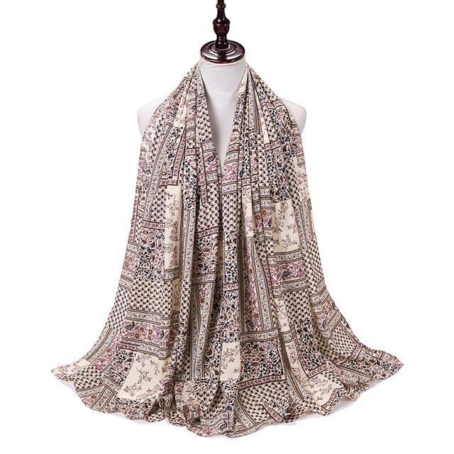 Sqaures Chiffon - Hijaby Fashion
