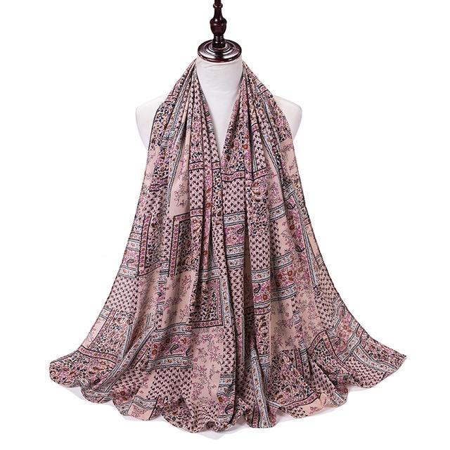 Sqaures Chiffon - Hijaby Fashion