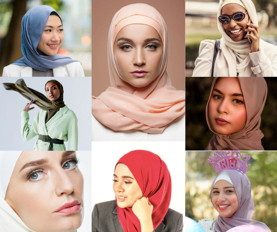 Premium Chiffon Hijab - Hijaby Fashion