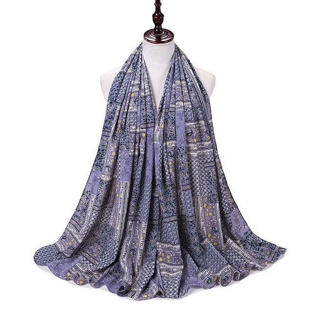 Sqaures Chiffon - Hijaby Fashion