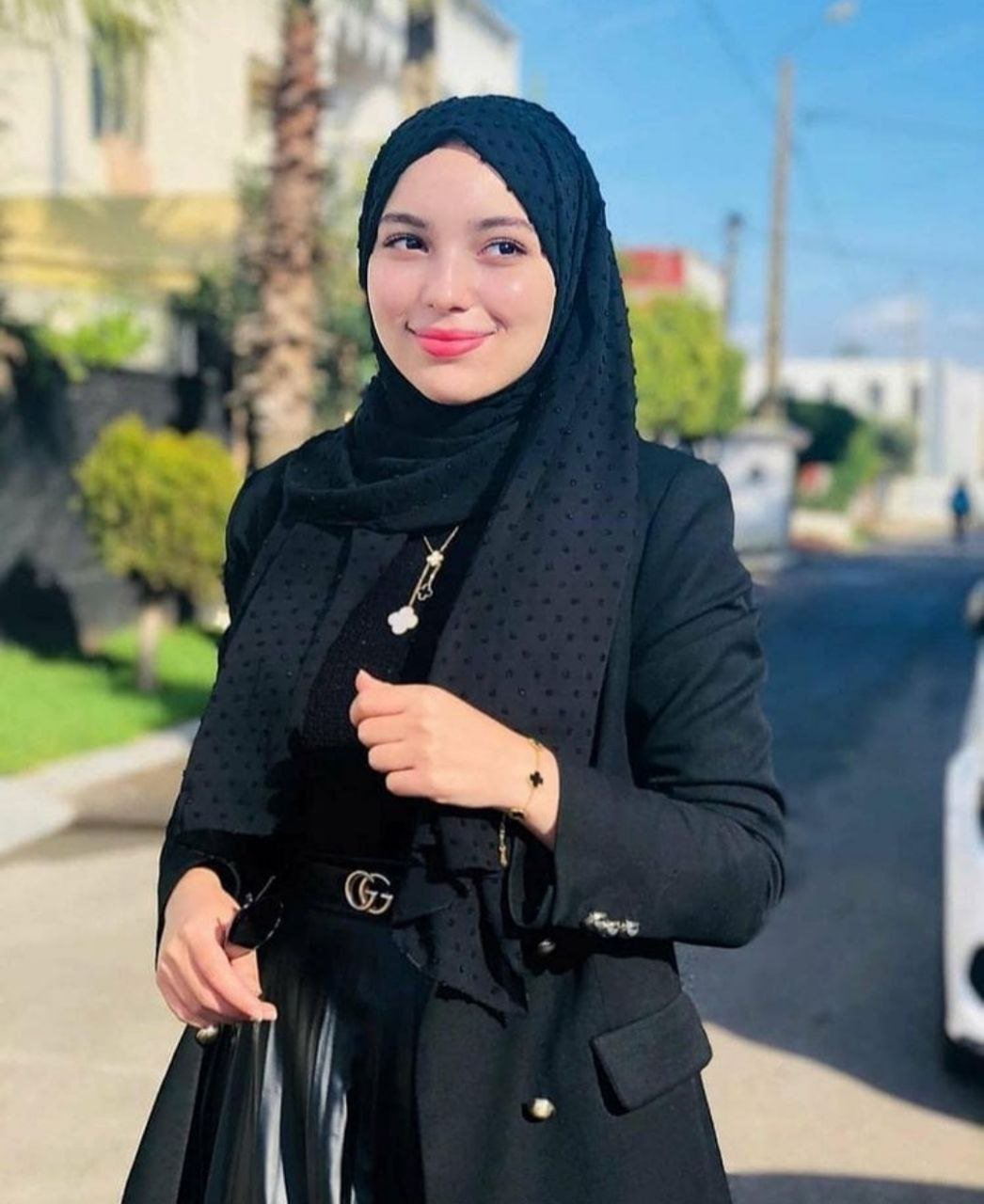 Pom Pom Chiffon Hijab - Hijaby Fashion