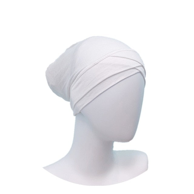 Criss cross Under-scarf Turban - Hijaby Fashion