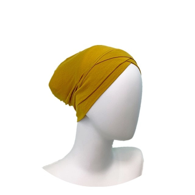 Criss cross Under-scarf Turban - Hijaby Fashion