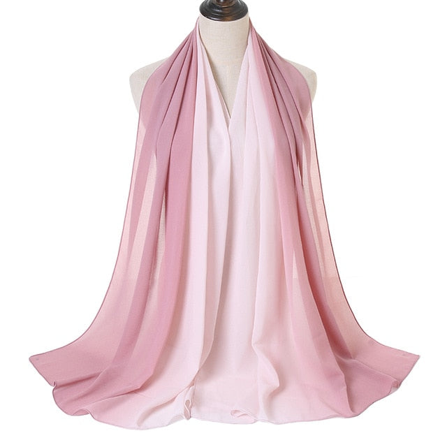 Premium Gradient Hijab - Hijaby Fashion