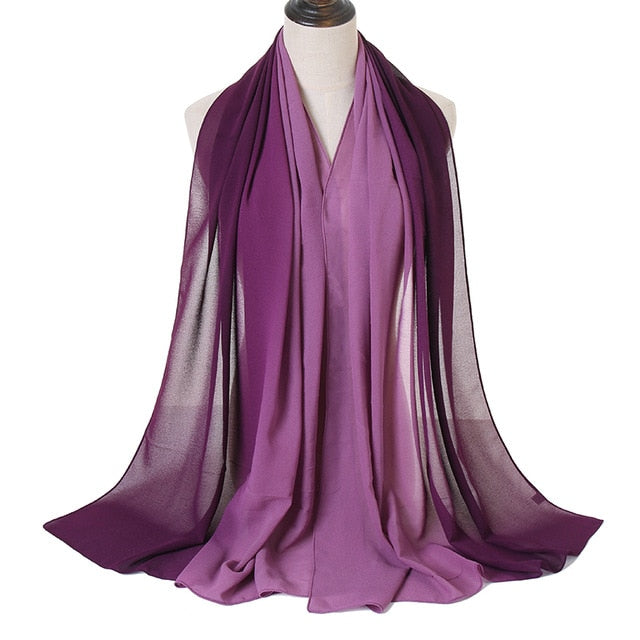 Premium Gradient Hijab - Hijaby Fashion